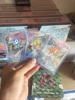 Pokemon 2026 First Partners Illustration Collection Promo Set - Sinnoh Starters - Image 1