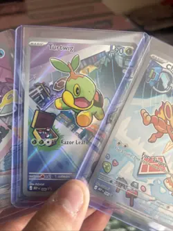 Pokemon 2026 First Partners Illustration Collection Promo Set - Sinnoh Starters - Image 3