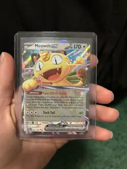 Pokemon Meowth ex Perfect Order Double Rare 062/088 NM - Image 1