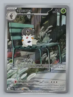 Spewpa 089/088 ME03: Perfect Order NM Pokemon TCG Illustration Rare - Image 1