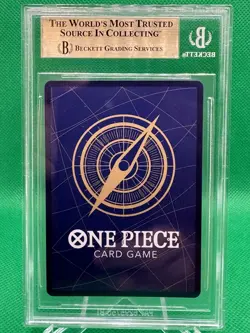 ONE PIECE Eustass Captain Kid SR Alt Art Parallel Rare BGS 9.5 Japanese - Image 2