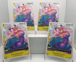 Charlotte Poire Playset - OP08-104 x4 - Two Legends - One Piece TCG - English - Image 1