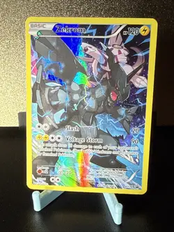 Pokemon TCG Zekrom XY XY76 Holo Promo Card - Image 1