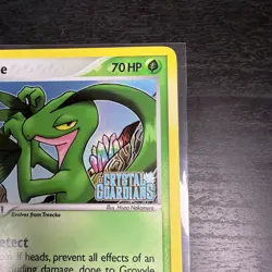 Grovyle - 32/100 - Pokemon Crystal Guardians Reverse Holo Card NM - Image 4