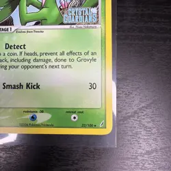 Grovyle - 32/100 - Pokemon Crystal Guardians Reverse Holo Card NM - Image 5