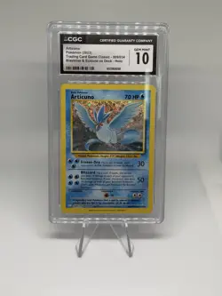Articuno 009/034 Trading Card Game Classic Holo Pokemon CGC Gem Mint 10 - Image 1