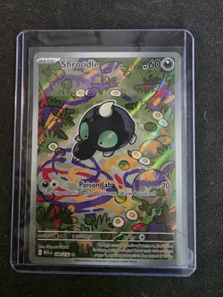 Pokemon TCG Shroodle Illustration Rare Card 149/132 Mega Evolution - Image 1
