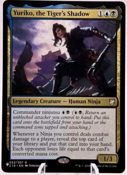 Yuriko, the Tiger's Shadow 052/307 Mystery Booster The List MTG NM - Image 1