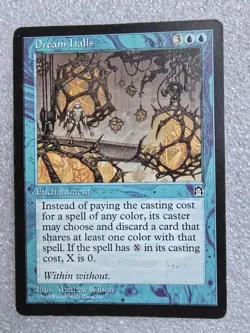 MTG Dream Halls Stronghold Rare Enchantment Reserved Magic The Gathering - Image 3