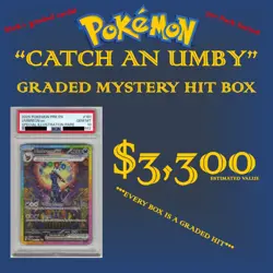 Pokemon Graded Mystery Hit Pack - Umbreon 161/215/217---Mew/Pikachu/Drowzee+++ - Image 2
