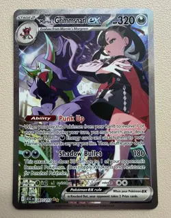 Pokemon TCG Ascended Heroes Marnie's Grimmsnarl Ex 287/217 Special Illustration - Image 1