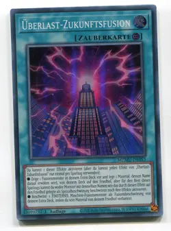 Yu-Gi-Oh! Uberlast Zukunftsfusion Super Rare MZMU-DE055 - Image 1