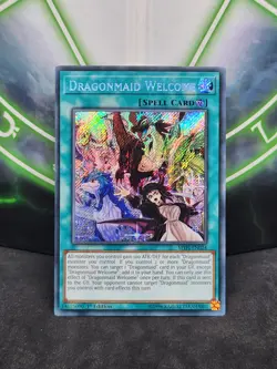 Yugioh Dragonmaid Welcome MYFI-EN024 1st Edition Secret Rare NM - Image 1