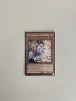 Yugioh Ash Blossom & Joyous Spring MP22-EN257 Secret Rare 1st Ed NM - Image 1