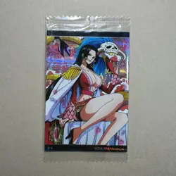 Boa Hancock - No.10-17 R - SEALED One Piece Wafer Card Bandai Japan B51 LL - Image 1