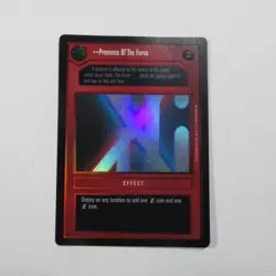 Presence Of The Force FOIL - Premiere - Star Wars CCG Card Game SWCCG - Image 1