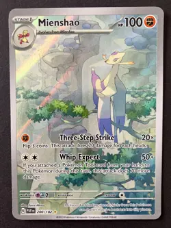 Mienshao 200/182 Paradox Rift ILLUSTRATION RARE HOLO Pokemon Card Near Mint - Image 1