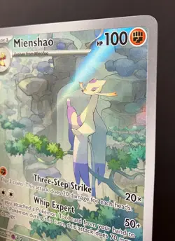 Mienshao 200/182 Paradox Rift ILLUSTRATION RARE HOLO Pokemon Card Near Mint - Image 5