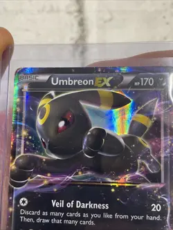 Pokemon Company Umbreon EX Holo Full Art Ultra Rare Fates Collide 55/124 HP Card - Image 3