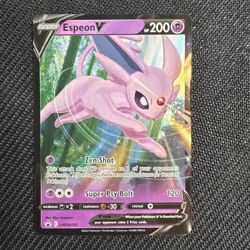 Espeon V SWSH201 SWSH: Sword & Shield Promo Cards Holo - Image 1
