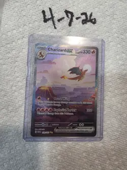 Charizard ex 151 Ultra Rare NM Pokemon Card 199/165 Scarlet & Violet - Image 3