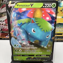 Venusaur V SWSH100 SWSH: Sword & Shield Promo Cards Holo NM - Image 1