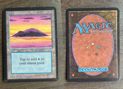 Magic: the Gathering MTG Basic Land Island/Plains/Swamp Alpha Edition mana VG-NM - Image 3