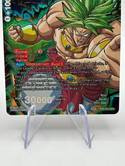Dragon Ball Super Card Game - Broly, the Supreme Berseker BT6-074 SPR - Image 3
