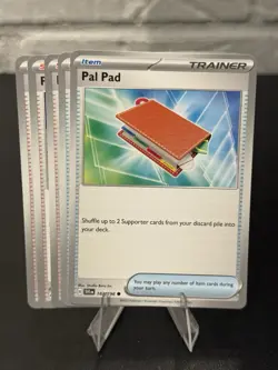 4x Pal Pad 182/198 x4 - Scarlet & Violet - Pokemon TCG - Playset - Image 1