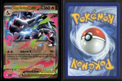 Mega Charizard X ex 013/094 Double Rare Phantasmal Flames Pokemon NM/M - Image 3