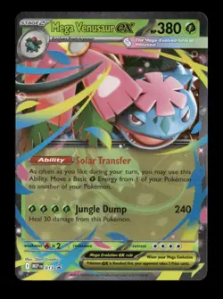 Mega Venusaur ex 013 Holo ME: Mega Evolution Promo NM/M Pokemon - Image 1