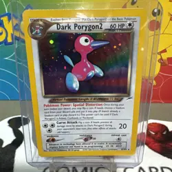 Dark Porygon2 8/105 Neo Destiny SWIRL Holo Rare 2002 WOTC Pokemon LP - Image 1