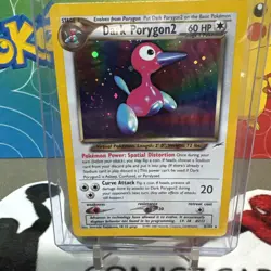 Dark Porygon2 8/105 Neo Destiny SWIRL Holo Rare 2002 WOTC Pokemon LP - Image 2