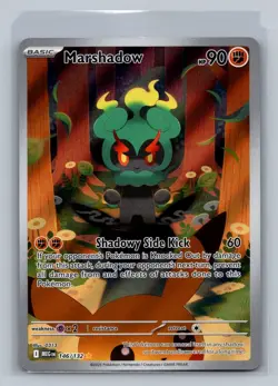 Marshadow 146/132 Illustration Rare Mega Evolution Pokemon Near Mint - Image 1