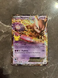 🔥🟪Pokemon Mewtwo🟪🔥EX 25th Celebrations ultra rare holo 54/99 - Image 1