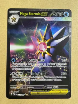 Pokemon TCG Perfect Order: Mega Starmie ex 118/088 Special Illustration Rare NM - Image 1