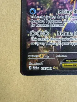 Pokemon TCG Perfect Order: Mega Starmie ex 118/088 Special Illustration Rare NM - Image 5