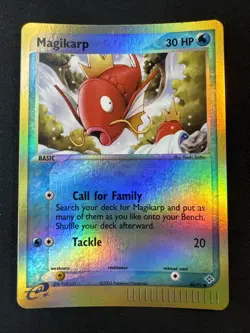Magikarp 60/97 Dragon Reverse Holo Pokemon - Image 1