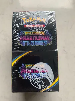 Pokemon TCG Phantasmal Flames Half Booster Box Factory Sealed 18 Packs - Image 1