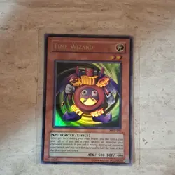 Yu-Gi-Oh! TCG Time Wizard MRD-E065 Metal Raiders Ultra Rare Holo Unlimited EN - Image 1