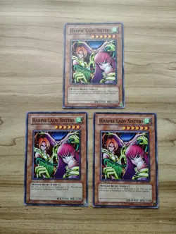 Yu-Gi-Oh! - Harpie Lady Sisters 3X - Complete Playset - Image 2