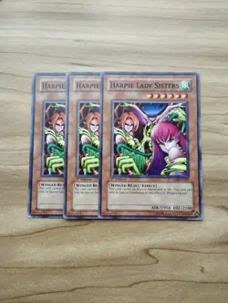 Yu-Gi-Oh! - Harpie Lady Sisters 3X - Complete Playset - Image 4