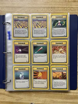 Binder Full Of Old Vintage Pokemon 1999-2000 Cards - Image 1