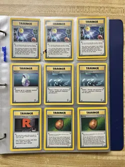 Binder Full Of Old Vintage Pokemon 1999-2000 Cards - Image 5