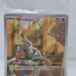 SEALED Mimikyu 075 Sv: Scarlet & Violet Promo Card Holo Illustration Rare Promo - Image 2