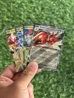 Pokemon TCG Temporal Forces EX 4 Card lot - Image 1