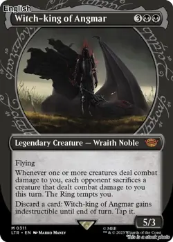 Witch-king of Angmar (Showcase) EN [LTR - 311] - NM TCG MTG - Image 1