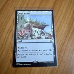 High Market - N/M - Secrets Of Strixhaven Magic The Gathering MTG - Image 1