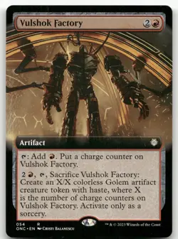 Vulshok Factory (Extended Art) #54 (NM) Phyrexia All Will Be One ONC Magic MTG - Image 1