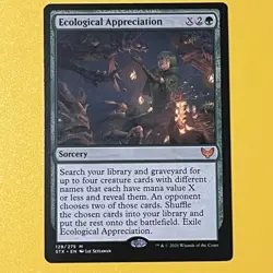 Ecological Appreciation | M | 128 | Strixhaven: School of Mages | MTG - Image 1